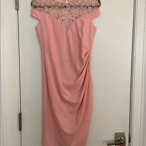 Size 8 pink dress never worn